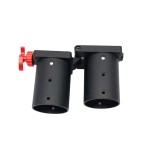 High Quality RJX Aluminum 35mm 40mm 45mm Carbon Tube Connector Round Folding Arm Clamp Fixture for Agricultural Drone